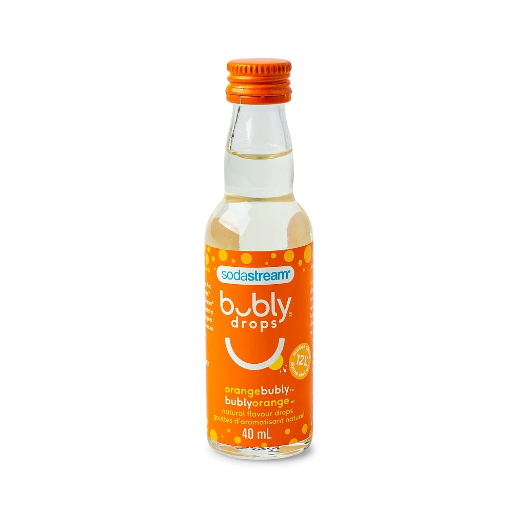 Sodastream bubly 'Orange' Natural Flavour Fruit Drops