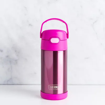 Thermos Funtainer Insulated Sport Bottle with Straw (Pink)