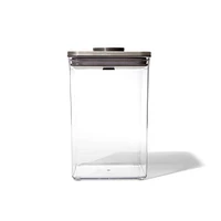 OXO Good Grips Steel Pop 2.0 'Medium' Storage Canister Square 4.2L