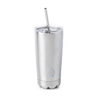 KSP Quench Double Wall Tumbler with Straw (Stainless Steel)