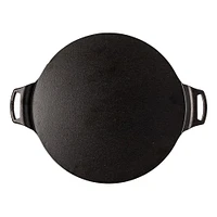 Lodge Pro Logic Cast Iron 15" Pizza Pan (Black)