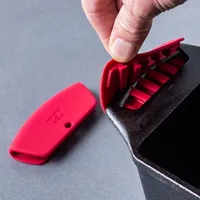Lodge Logic Bakeware Silicone Grip Handle - Set of 2 (Red)