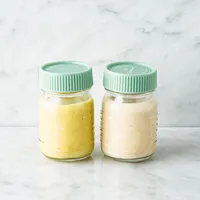 KSP Salad To-Go Glass Salad Dressing Jar - Set of 2