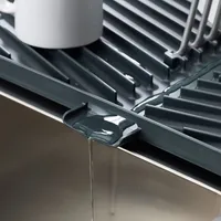 Joseph Joseph Flip-Up Adjustable Draining Board (Grey)