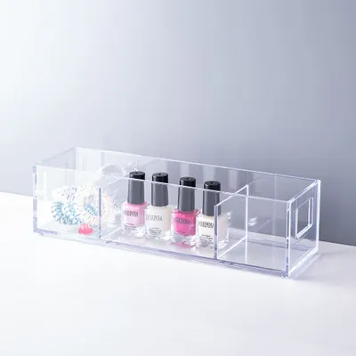 iDesign Clarity Vanity Organizer Catch-All (Clear)