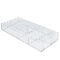 iDesign Clarity '5-Section' Cosmetic & Vanity Organizer (Clear)