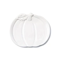 KSP Tuscana Harvest Pumpkin Side Plate (White)