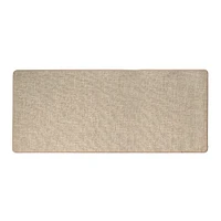 Harman Washable Mat 'Texture' Accent Mat 18"x47" (Linen)