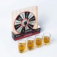 Fun Trendz Drinking Game Shot Glass Roulette - Set of 5