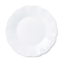 KSP Opal 'Petal' Glass Dinner Plate