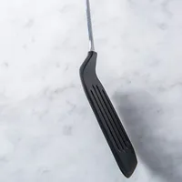 OXO Good Grips Steel Silicone Turner (Black/Stainless Steel)