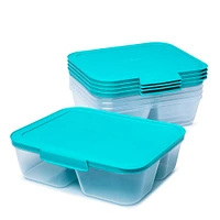 Sistema Nest-It Food Storage Container - Set of 5 (Aqua)