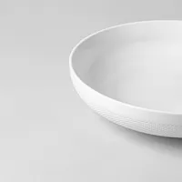 A La Carte 'Diamond' Porcelain Serving Bowl 11.5" (White)