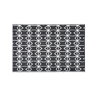 KSP Outdoor 'Kessa' All Season Mat 4x6' (Black/White)