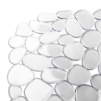 iDesign Pebblz 'Regular' Sink Mat (Clear)