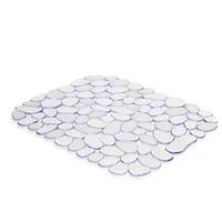 iDesign Pebblz 'Regular' Sink Mat (Clear)