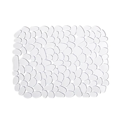 iDesign Pebblz 'Large' Sink Mat (Clear)