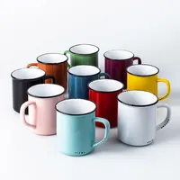 Abbott Enamel Look Stoneware Mug 14oz. (Plum)