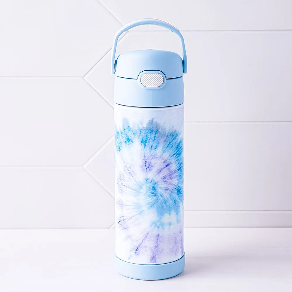 Thermos Tie Dye Insulated Sport Bottle (Blue)