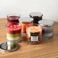 Empire Tuscany 3-Wick 'Autumn Amber' Glass Jar Candle 14 oz.