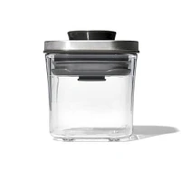 OXO Good Grip Steel Pop 2.0 'Mini' Storage Canister Square 0.2L