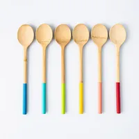 Pebbly Bamboo Mixing Spoon 12" (Asstd.)