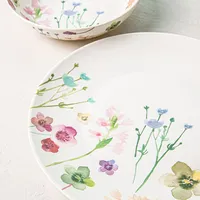 Maxwell & Williams Wildwood Porcelain Dinnerware - S/16 (Multi Colour)