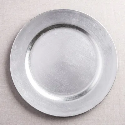 KSP Everyday Charger Plate (Silver)