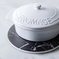 KSP Ceramica 'Marble' Ceramic Trivet 20cm (Black)