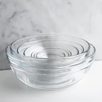 Kitchen Basics Stackables Glass Nesting Mixing Bowl (1.2 L)