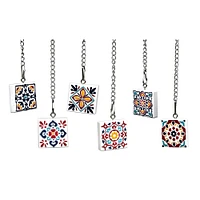Ch'A Tea Chai 'Tile Charm' Tea Ball Infuser Asstd (Stainless Steel)