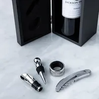 KSP Vintners Wine Box Set - Black
