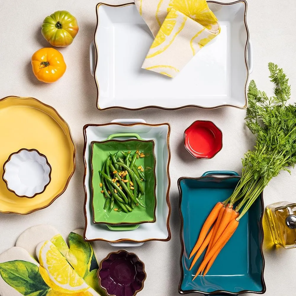 KSP Tuscana Round Fluted Ramekin (Yellow)