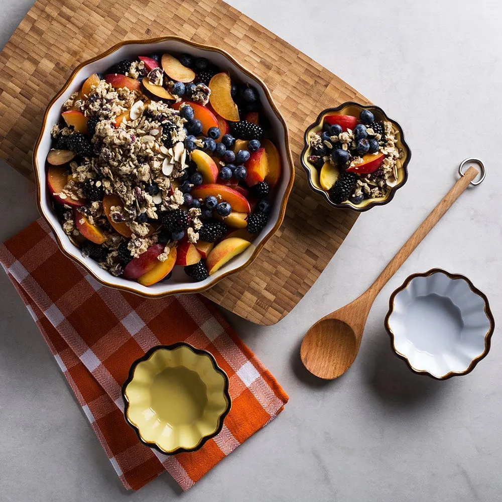 KSP Tuscana Round Fluted Ramekin (Yellow)