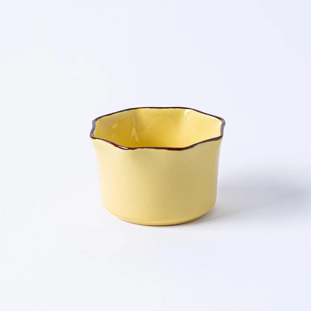 KSP Tuscana Round Fluted Ramekin (Yellow)