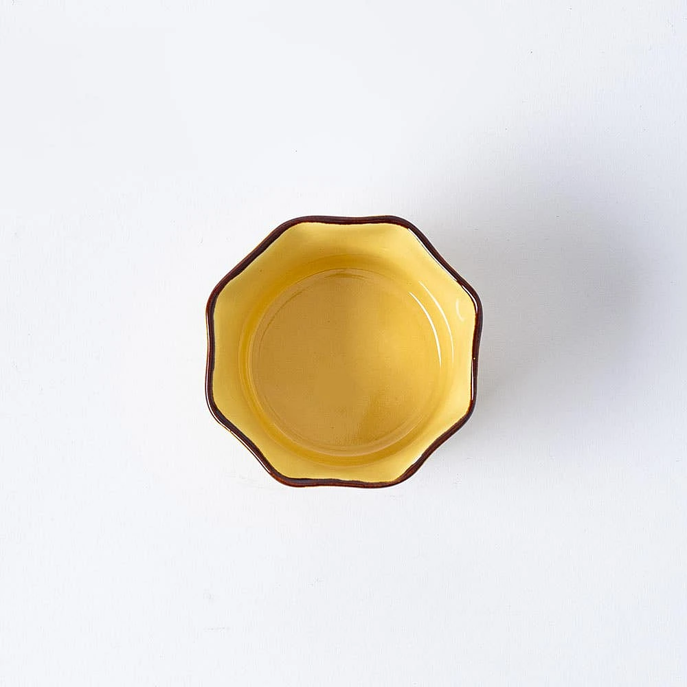 KSP Tuscana Round Fluted Ramekin (Yellow)