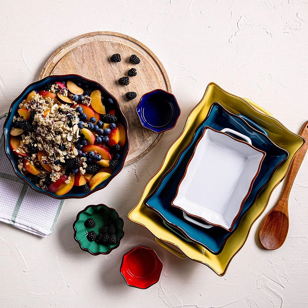 KSP Tuscana Round Fluted Ramekin (Yellow)