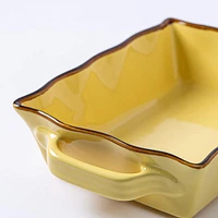 KSP Tuscana Small Rectangle Fluted Bakeware with Handle