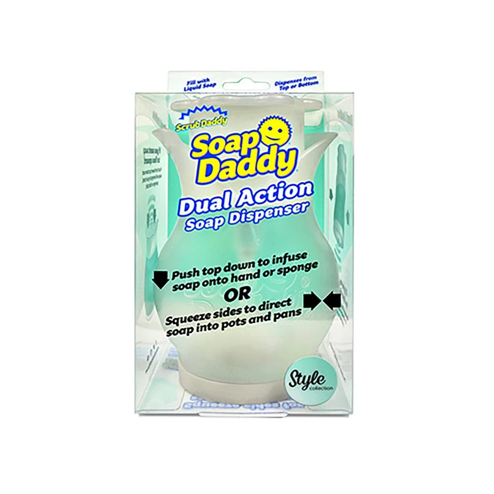 Scrub Daddy 'Soap Daddy' Dual Action Soap Dispenser 12oz.