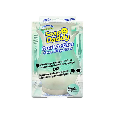 Scrub Daddy 'Soap Daddy' Dual Action Soap Dispenser 12oz.
