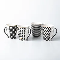 KSP Graphic 'Motif' Mug - Set of 4 (10.5oz.)