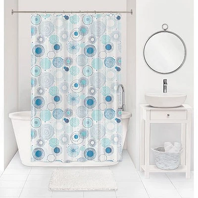 Splash Peva 'Cosmopolitan' Shower Curtain (Light Blue)