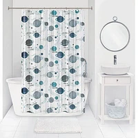 Splash Peva 'Planets' Shower Curtain (Teal)