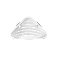 Umbra Flex Adhesive Corner Basket (White)