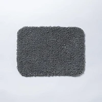Harman Flow Plush Anti-Skid Bathmat 17x24" (Charcoal)