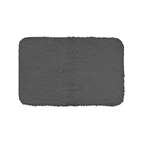 Harman Flow Plush Anti-Skid Bathmat 17x24" (Charcoal)