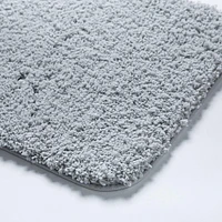 Harman Flow Plush Anti-skid Bathmat 17x24" (grey)