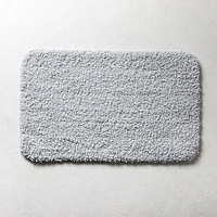 Harman Flow Plush Anti-Skid Bathmat 20x32" (Grey)