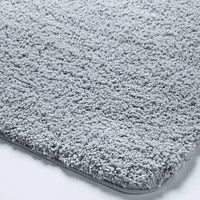 Harman Flow Plush Anti-Skid Bathmat 20x32" (Grey)