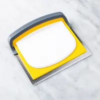 KSP 3-In-1 Nested Chopper-Scraper 6" x 5" (Multi Colour)
